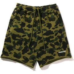 1ST CAMO HEAVY WASHED RELAXED FIT SWEAT SHORTS M