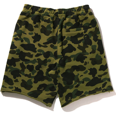 1ST CAMO HEAVY WASHED RELAXED FIT SWEAT SHORTS M