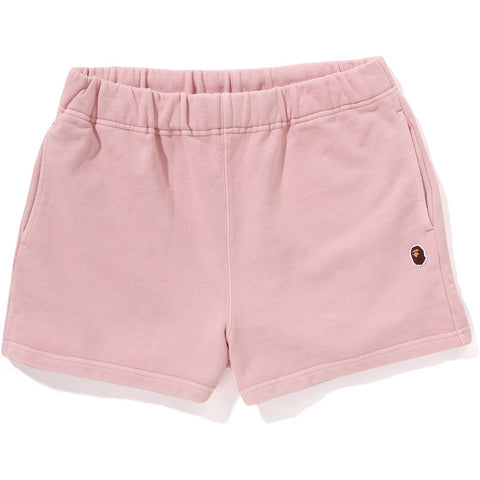 PIGMENT DYED ONE POINT SWEAT SHORTS L