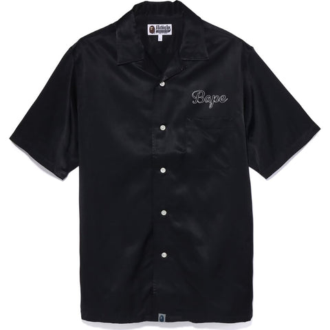 BAPE JAPAN CULTURE OPEN COLLAR SHIRT MENS