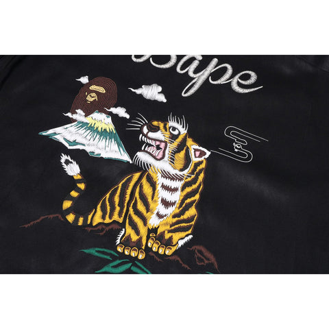 BAPE JAPAN CULTURE OPEN COLLAR SHIRT MENS