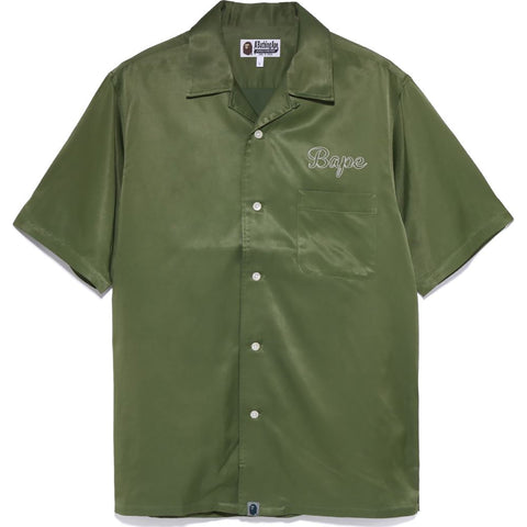 BAPE JAPAN CULTURE OPEN COLLAR SHIRT MENS
