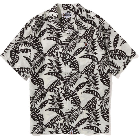 BAPE OPEN COLLAR SHIRT MENS