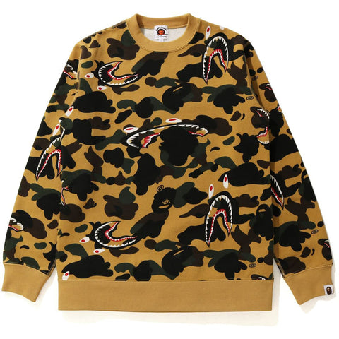 SHARK 1ST CAMO CREWNECK KIDS