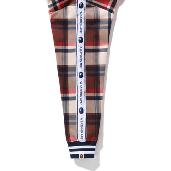 BAPE CHECK JERSEY TOP MENS