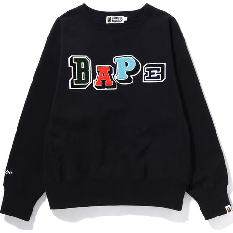 MULTI FONTS WIDE CREWNECK LADIES