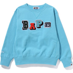 MULTI FONTS WIDE CREWNECK LADIES