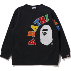 APE HEAD COLLEGE PATCH CREWNECK KIDS