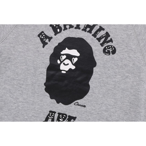 BAPE KIDS X CHOCOMOO COLLEGE CREWNECK KIDS