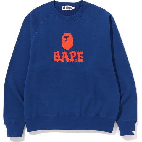 BAPE RELAXED FIT CREWNECK MENS