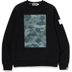 GRID CAMO CREWNECK MENS
