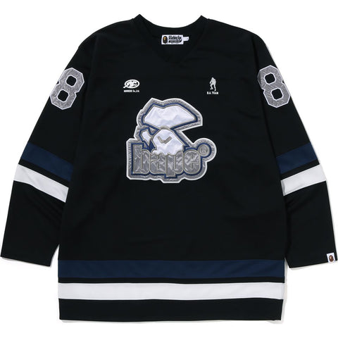 BAPE HOCKEY CREWNECK MENS