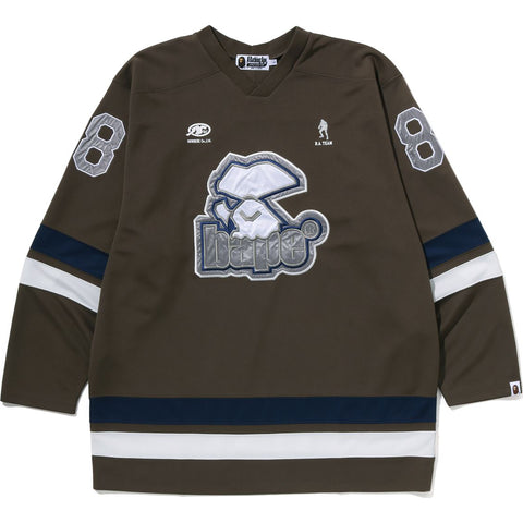 BAPE HOCKEY CREWNECK MENS