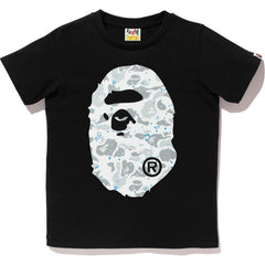 SPACE CAMO BIG APE HEAD TEE LADIES