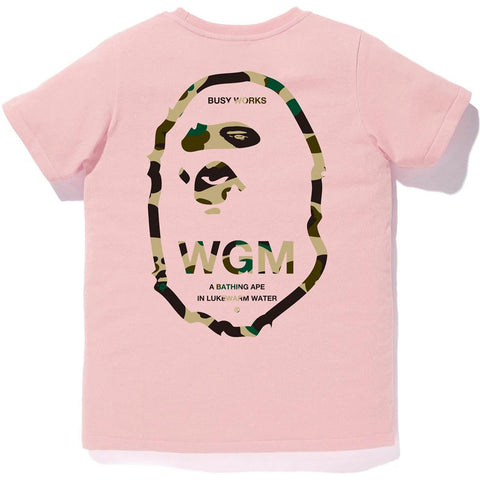 1ST CAMO WGM APE HEAD TEE LADIES