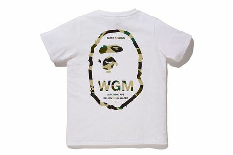 1ST CAMO WGM APE HEAD TEE LADIES