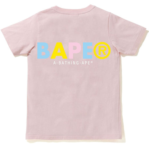 MULTI COLOR PRINT TEE LADIES