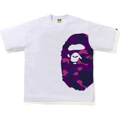 COLOR CAMO SIDE BIG APE HEAD RLX TEE MENS
