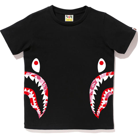 ABC CAMO SIDE SHARK TEE LADIES