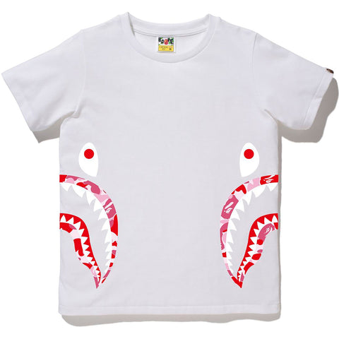 ABC CAMO SIDE SHARK TEE LADIES