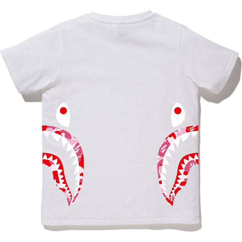ABC CAMO SIDE SHARK TEE LADIES