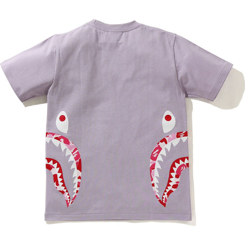 ABC CAMO SIDE SHARK TEE LADIES