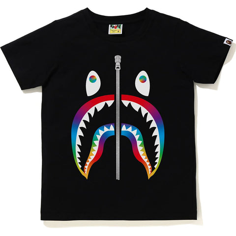 RAINBOW SHARK TEE LADIES
