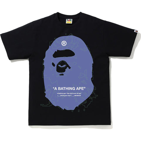BIG APE HEAD DIGITAL MOSAIC TEE MENS