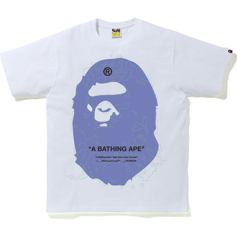BIG APE HEAD DIGITAL MOSAIC TEE MENS