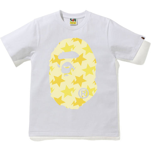 STA PATTERN BIG APE HEAD TEE LADIES
