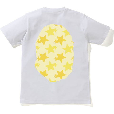 STA PATTERN BIG APE HEAD TEE LADIES