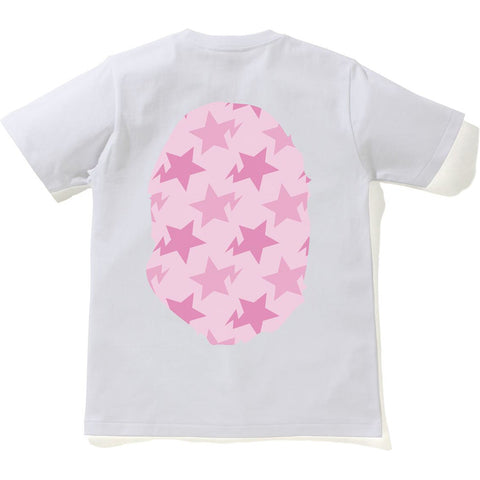 STA PATTERN BIG APE HEAD TEE LADIES