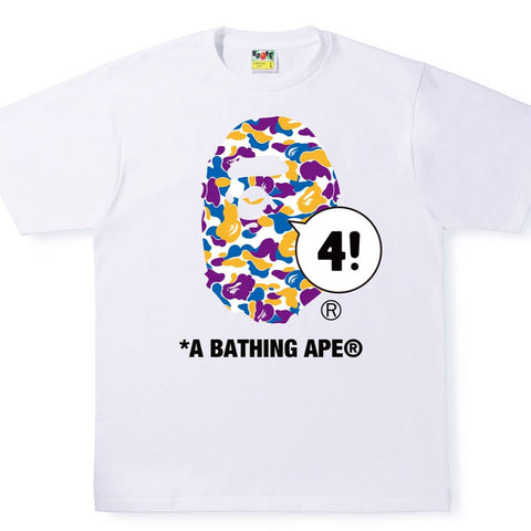 BAPE STORE LA 4TH ANNIV. APE HEAD TEE MENS