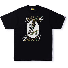 1ST CAMO LIGHTNING APE HEAD TEE MENS