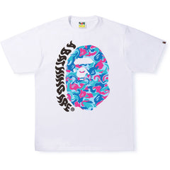 MARBLE CAMO APE HEAD TEE MENS