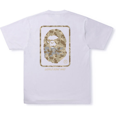 SAND CAMO MAD FACE TEE MENS