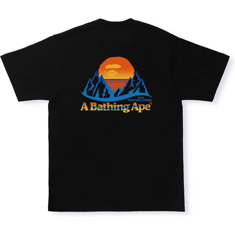 BAPE MOUNTAIN TEE MENS