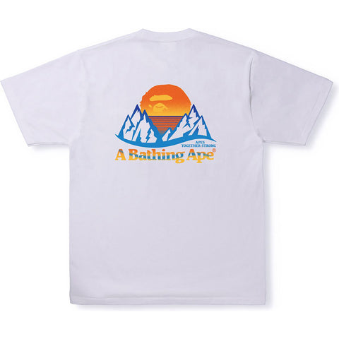 BAPE MOUNTAIN TEE MENS