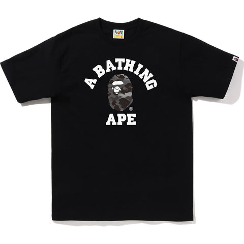 GRID CAMO COLLEGE TEE MENS