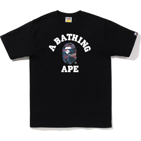 GRID CAMO COLLEGE TEE MENS