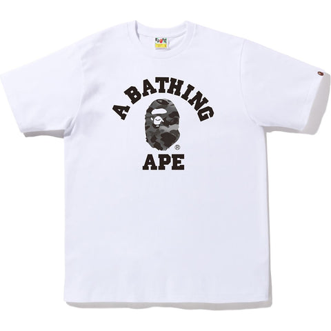 GRID CAMO COLLEGE TEE MENS