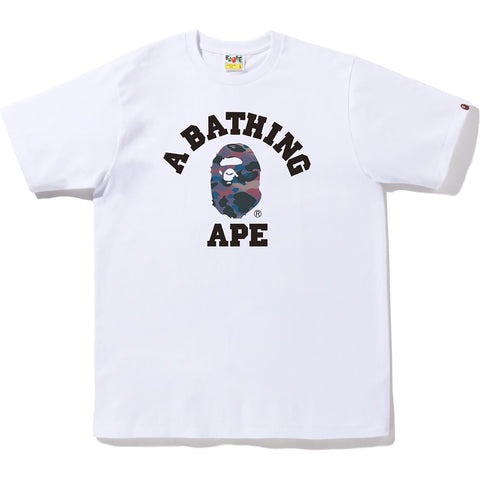 GRID CAMO COLLEGE TEE MENS