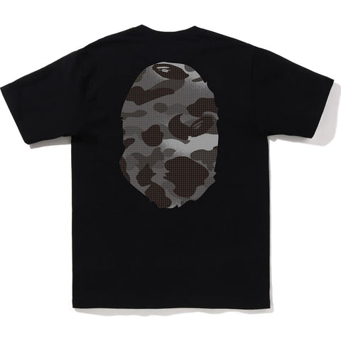 GRID CAMO BIG APE HEAD TEE MENS