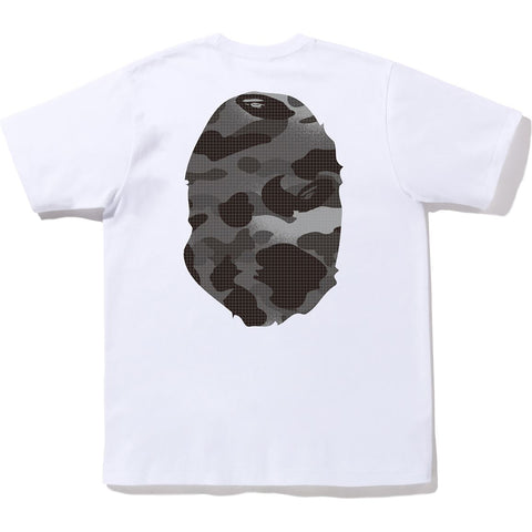 GRID CAMO BIG APE HEAD TEE MENS