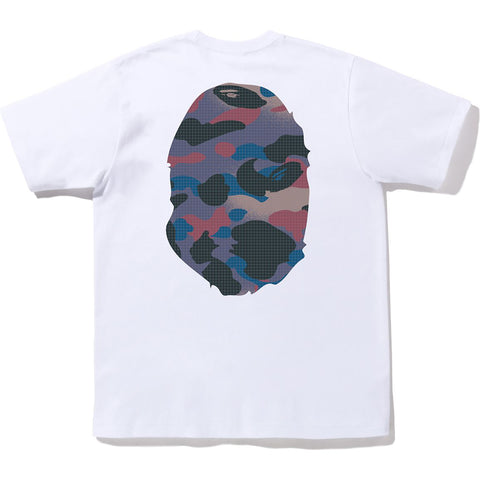 GRID CAMO BIG APE HEAD TEE MENS