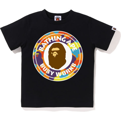 GRID CAMO BUSY WORKS TEE KIDS