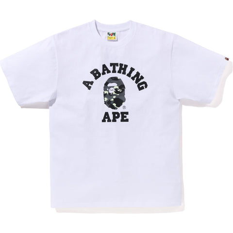 US BAPE CITY CAMO COLLEGE TEE MENS