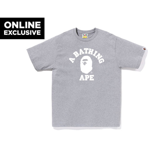 BICOLOR COLLEGE TEE BAPEC MENS