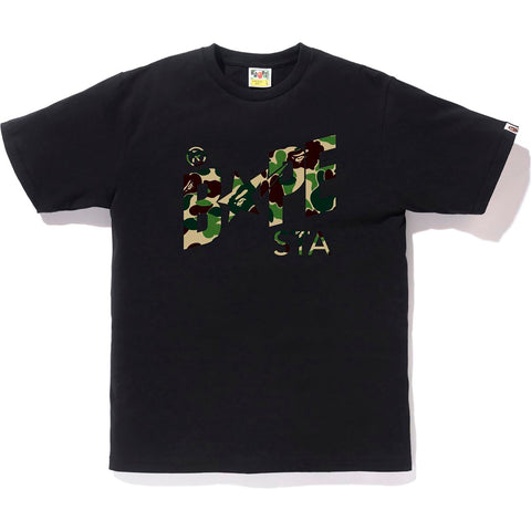 ABC CAMO BAPE STA LOGO TEE MENS