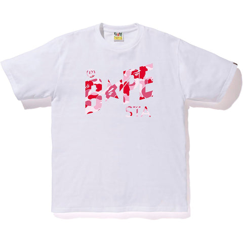 ABC CAMO BAPE STA LOGO TEE MENS
